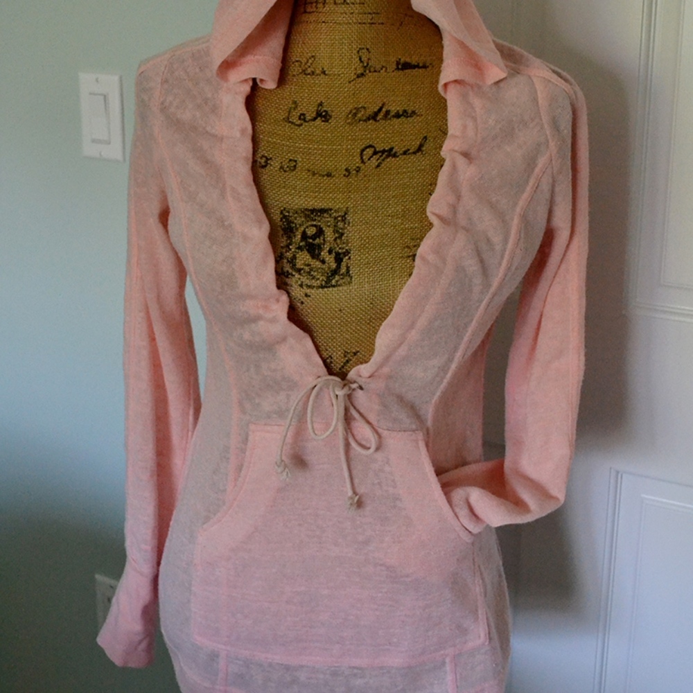 Peach Sweater Hoodie